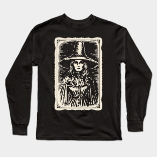 Victorian Witch Long Sleeve T-Shirt